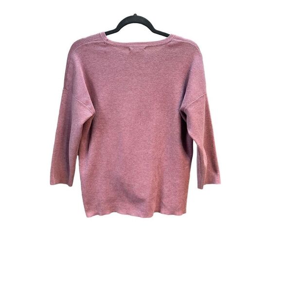 Retrology Women's Pink Pullover Knot Front Sweater Size Medium - Picture 8 of 16